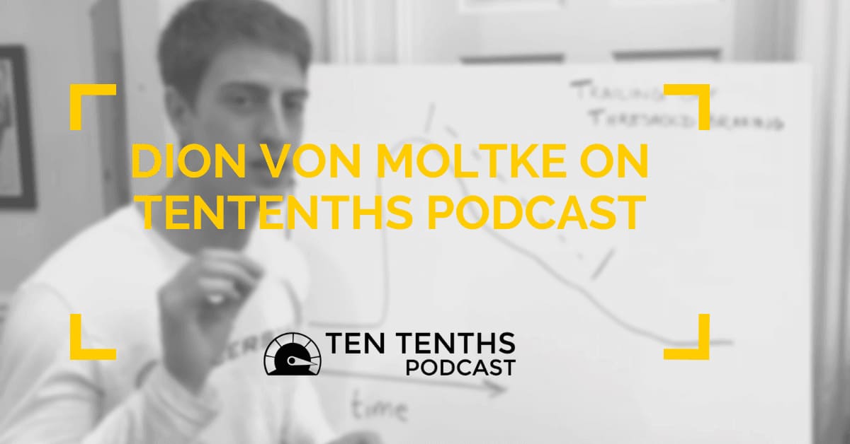 Blayze pro-coach, Dion von Moltke, discusses confidence with TenTenths Podcast Image