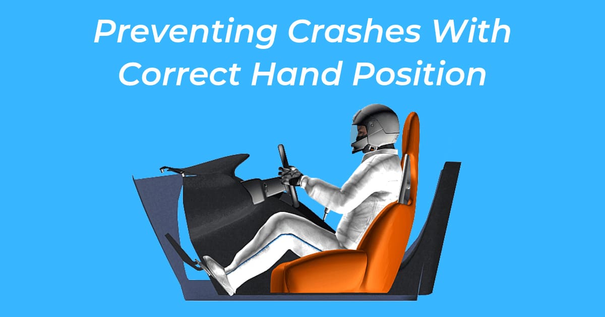 A Racecar Driver’s Hand Position Can Prevent a Crash. Why You Need to Stop Shuffling Your Hands While Racing. Image