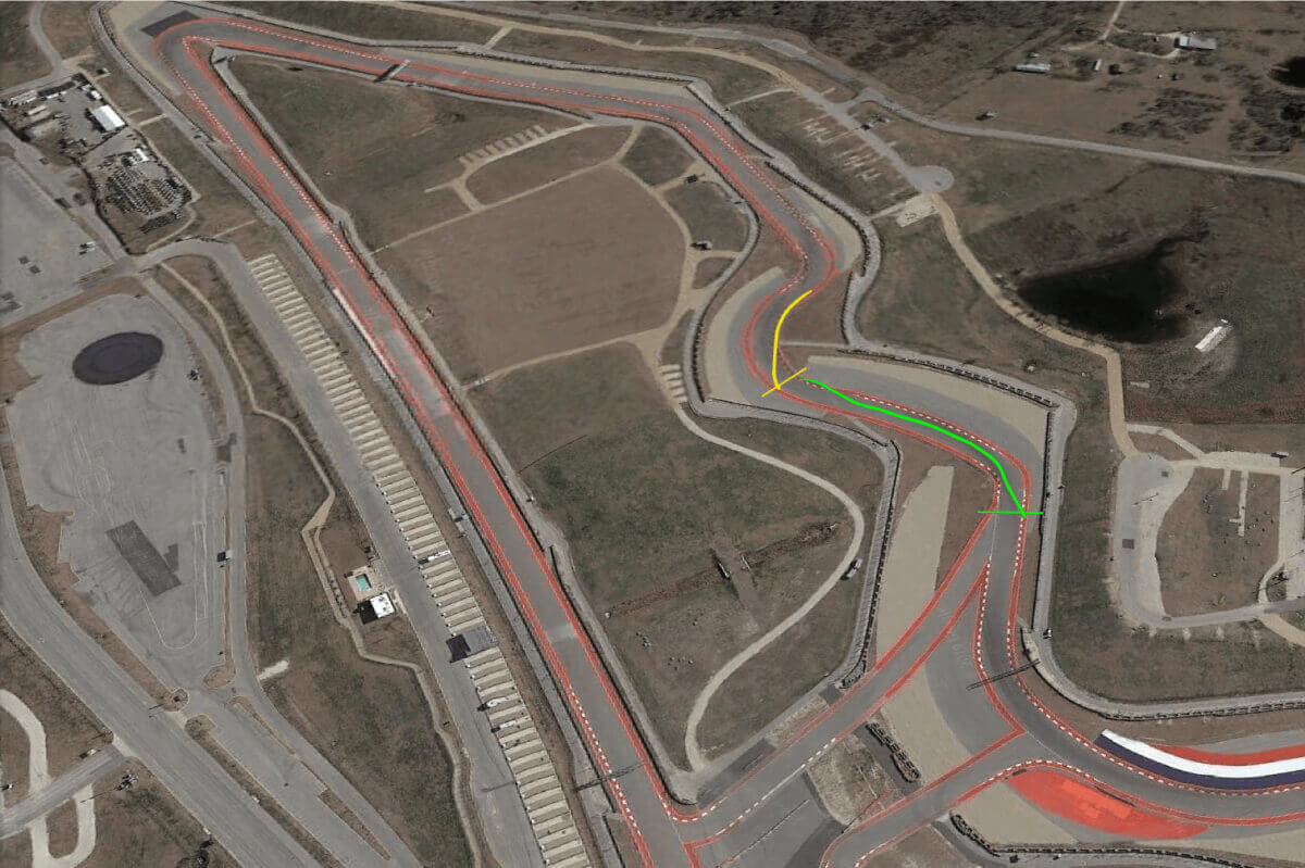 turn 7 and 8 at COTA