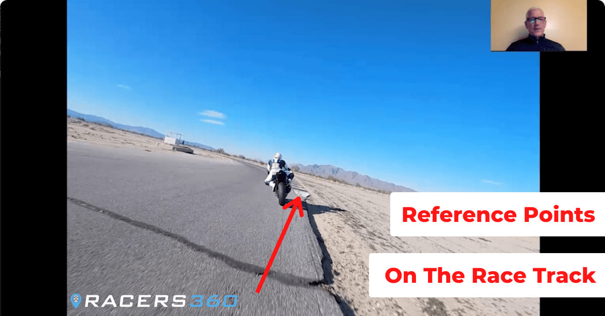 Finding Reference Points On The Race Track Image
