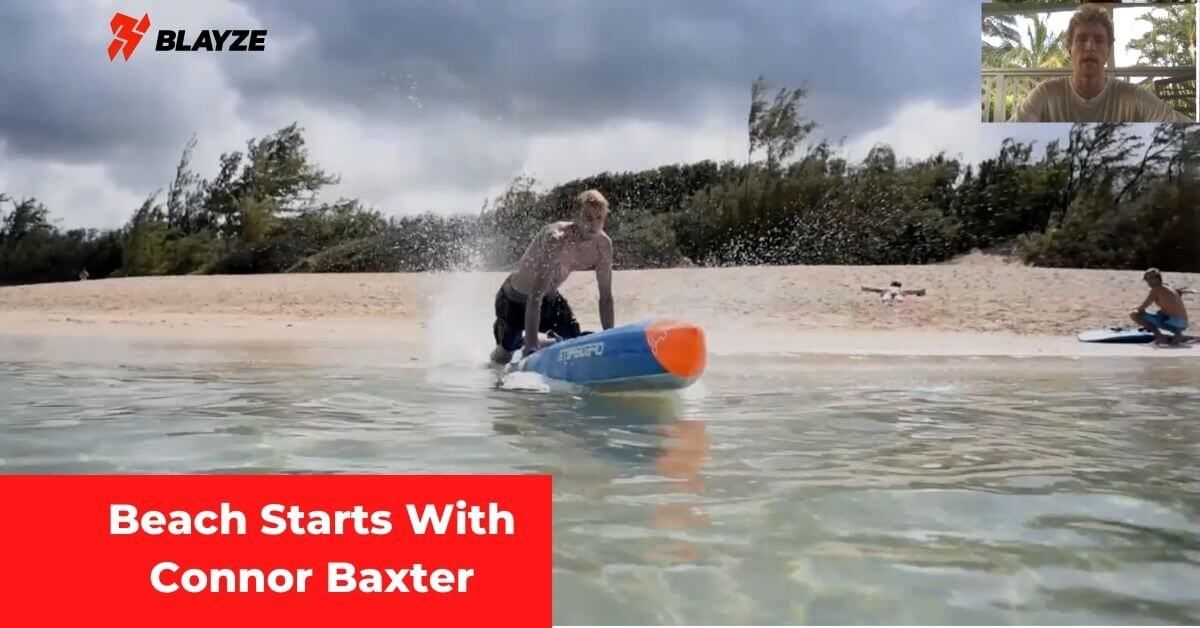 Learning SUP Beach Starts With Connor Baxter Image